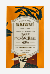 Chocolate em barra 65% Cafés do Brasil - Moka Clube